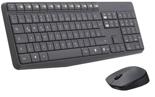 LOGITECH MK235 BEZDRÁTOVÝ SET S KLÁVESNICÍ A MYŠÍ