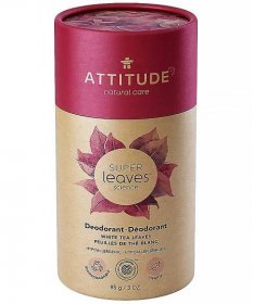 ATTITUDE Přírodní tuhý deodorant Super leaves  Listy bílého čaje  85 g