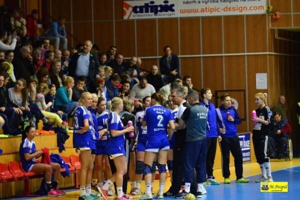 HK Slovan Duslo Šaľa - DHC Baník Most 11.3.2015 | SLOVAN DUSLO ŠAĽA | ženský hádzanársky klub