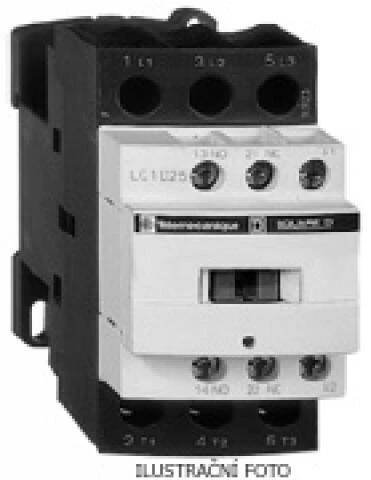 Stykač Schneider Electric TeSys LC1D25P7 25A, 3P, 1Z+1V, 230VAC