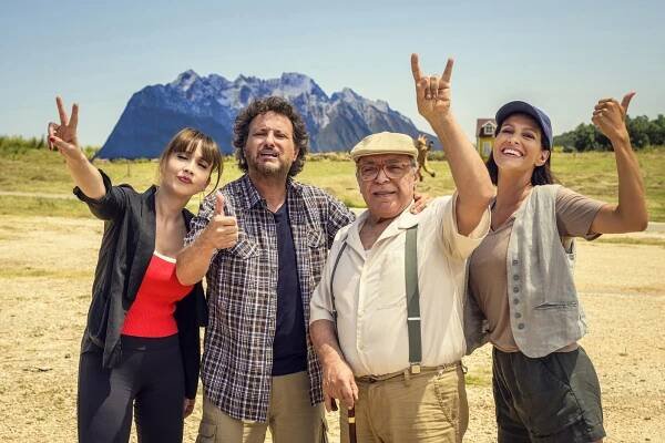 Chiara Francini, Leonardo Pieraccioni, Nino Frassica, Giulia Bevilacqua - Pare parecchio Parigi - Z natáčení