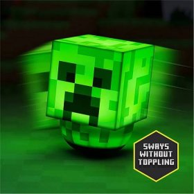 Minecraft Creeper lampička