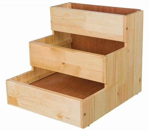 Trixie Pet Stairs dřevěné 40 × 38 × 45 cm