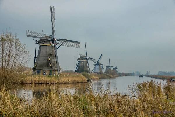 Kinderdijk Windmills : A UNESCO Heritage Site