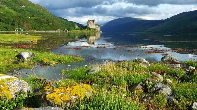 EILEAN DONAN CASTLE –nach einem Schauer