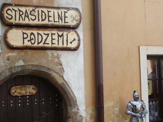 Strašidelné podzemí - Informační centrum pro mládež České Budějovice
