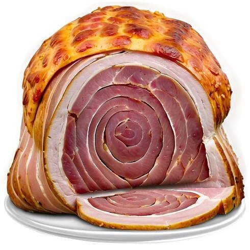 Thanksgiving Baked Ham Png Fio PNG