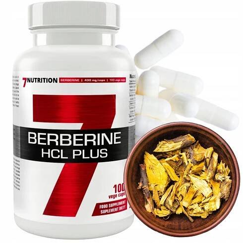 7 Nutrition Berberine Stack 90 kapslí