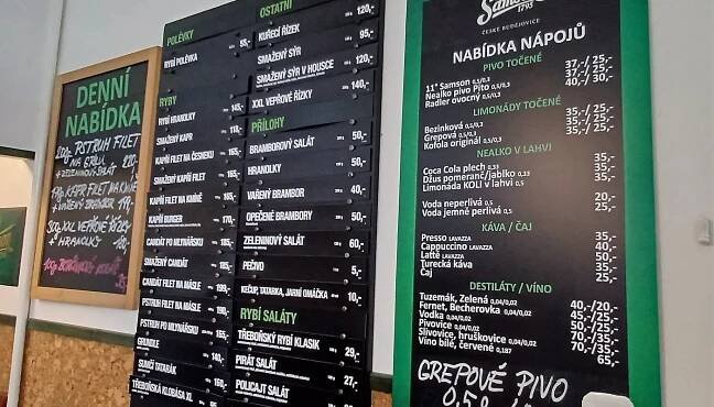 Vnitřní menu