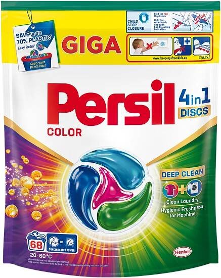 Kapsle na praní Discs 4v1 Color 68 pd