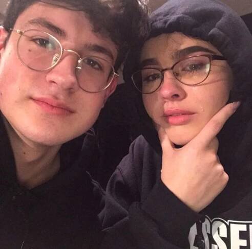 Enya Umanzor with Drew Phillips