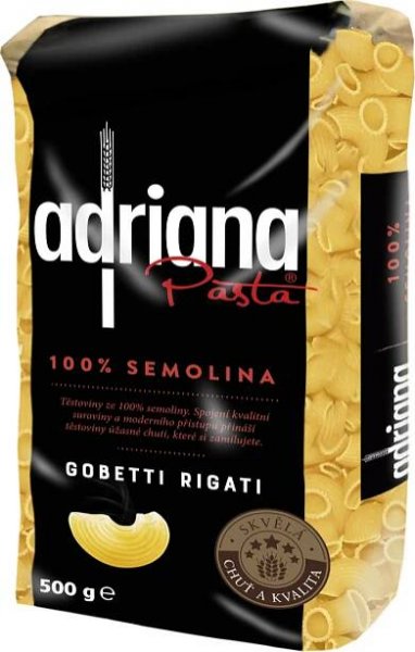 Adriana Gobetti Rigati těstoviny semolinové sušené 500 g