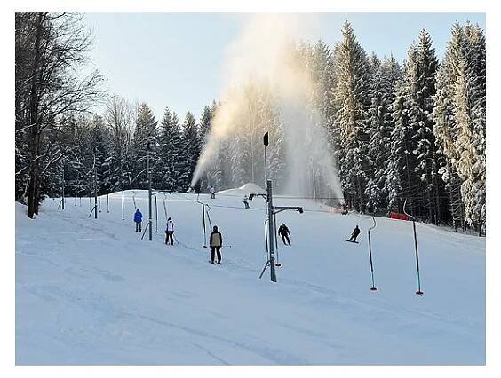 Ski areál Lázeňský vrch - informace a mapa