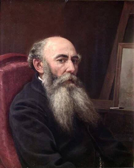 Peter Nicolai Arbo, Portrait of the Painter Hans Johan Frederik Berg – Nasjonalmuseet – Collection