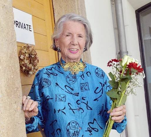 Milionářka a mecenáška Meda Mládková (97) se vážně zranila: Už nevychází z domu!