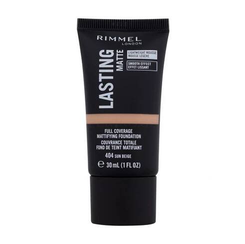 Makeup Rimmel London - Lasting Matte 404 Sun Beige 30 ml