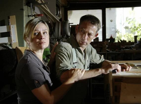 Místo činu - Stuttgart - Na hranici zákona - Z filmu - Susanne Schäfer, Johannes Hitzblech