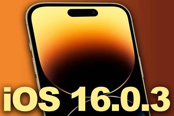 Apple releases iOS 16.0.3 with iPhone 14, Mailjack fixes ahead of iOS 16.1