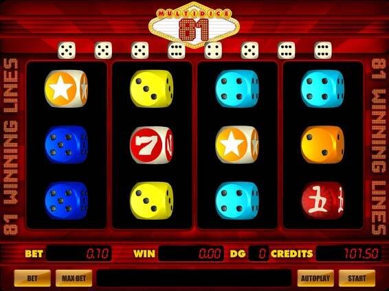 Automat Multidice 81 online zdarma - Hraj 4000+ automatů zdarma!