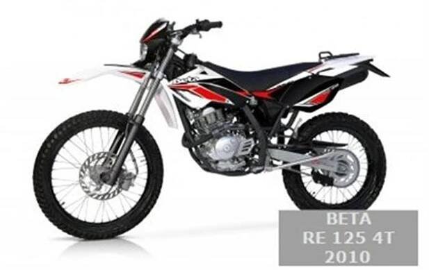 Beta RE 125 4T - 2010 - technické parametry, názory motorkářů, servisní manuály 
