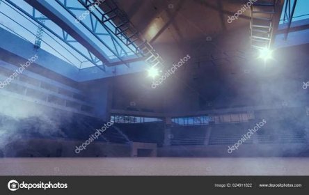 Download - 3-D render of gymnastic stadium — Stock Image