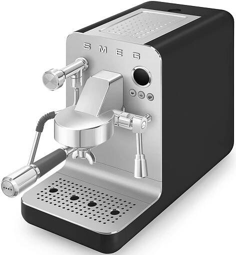 Ivo GRANDIČ - Kávovary - Smeg - Smeg EMC02BLMEU Mini Pro pákový kávovar černý