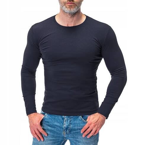 CX01 vel L PÁNSKÁ LONGSLEEVE HALENKA S DLOUHÝM RUKÁVEM
