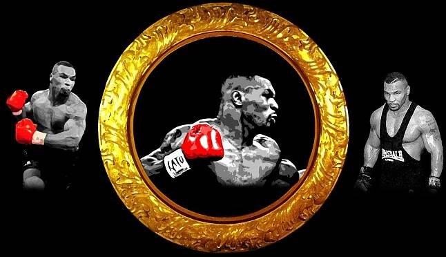 Mike Tyson 4K Gold Ring Wallpaper