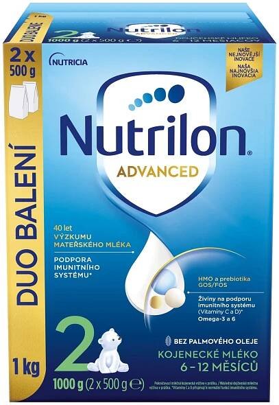 Nutrilon Advanced 2 od 6. měsíce | 1 kg | Albert