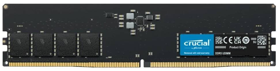 Crucial/DDR5/32GB/4800MHz/CL40/1x32GB