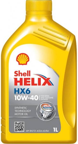 Motorový olej Shell Helix HX6 10W-40, 1L