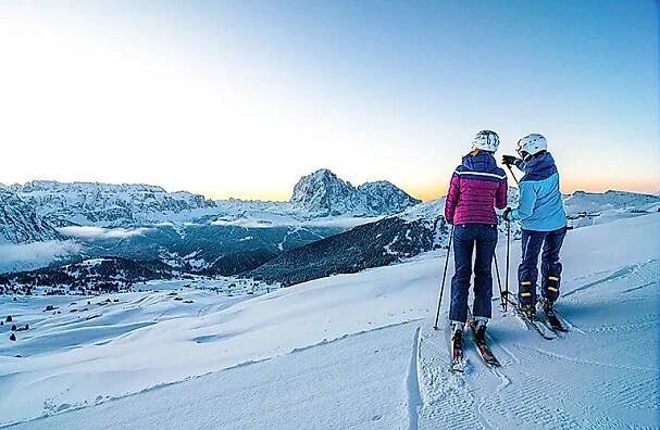 Lyžování v Selvě - Val Gardena (c) Werner Dejori Seceda