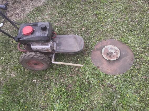 Bubnová sekačka Dakr na náhradní díly