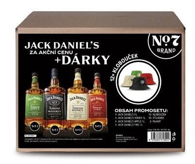 JD PROMO SET 5/2025 - Americká, Whisky, whiskey, whisky likéry, ostatní lihoviny, Alkohol, Nápoje, tabák