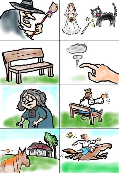 Pohádka Za horama, za dolama, aneb jak princ Jiří zachránil princeznu Jarmilku