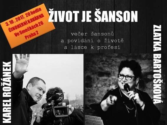 ŽIVOT JE ŠANSON, KAREL ROŽÁNEK & ZLATKA BARTOŠKOVÁ | STYLEnew.cz