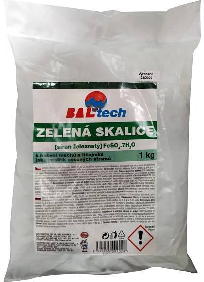 Baltech Skalice zelená síran železnatý 1 kg