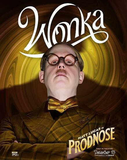 Wonka Movie Posters: Timothée Chalamet, Olivia Coleman & Hugh Grant