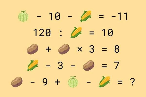 Obrázkový příklad - Matematické hádanky