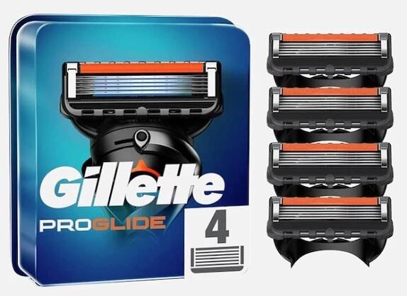Žiletka po UnisexGillette#INNERBEAUTYProGlide Manual náhradní hlavice 4ksProGlide Manual náhradní hlavice 4ks