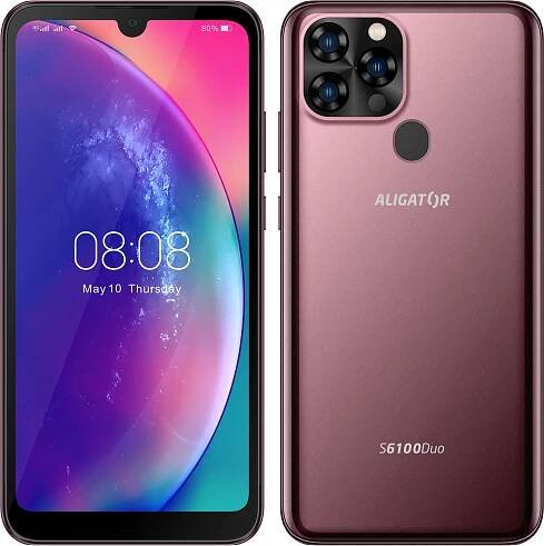 Aligator S6100 Duo 2/32 GB DSbordeaux metalíza