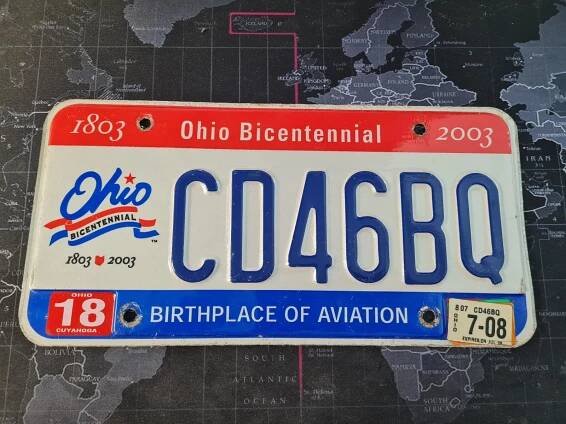 SPZ CD Ohio, USA (diplomat?)