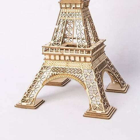 ROBOTIME Rolife 3D dřevěné puzzle Eiffelova věž 121 dílků