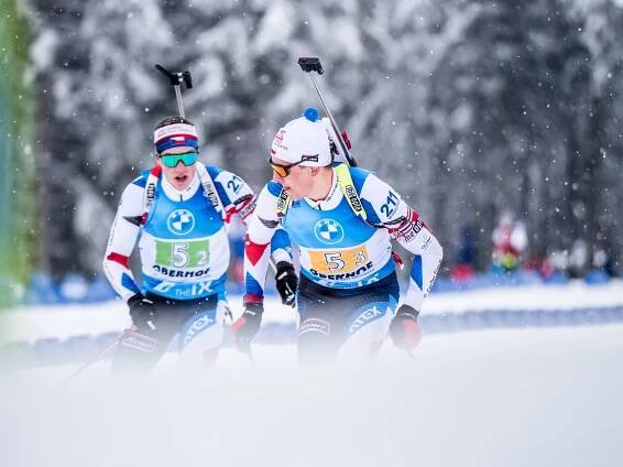 SP Oberhof 2021 #2, štafeta mužů - Biatlon