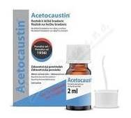 Acetocaustin roztok k léčbě bradavic 2ml