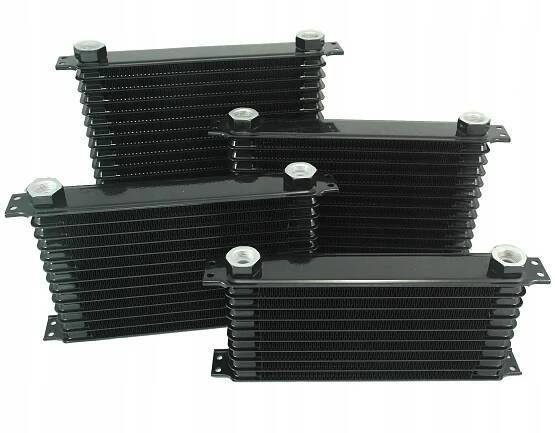 Univerzální chladič oleje 300x275x50 TRUST - černý M22x1,5 19RZ za 2343.00CZK - Allegro