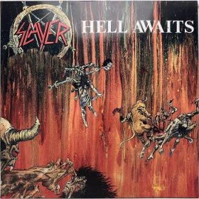 Slayer – Hell Awaits 1985 Holland press Vinyl LP