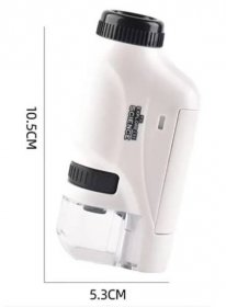 Přenosný kapesní mikroskop 60x-120x s LED | Kaufland.cz