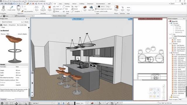 ARCHLine.XP 2022 – nové funkce a nástroje – ARCHline.XP software