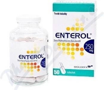 ENTEROL POR 250MG CPS DUR 50